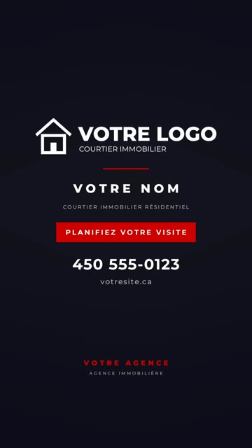 Carte de fin du courtier